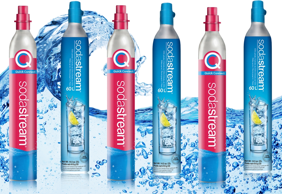 Butla Soda Stream -  naboje, cylindry do saturatorów - GBG